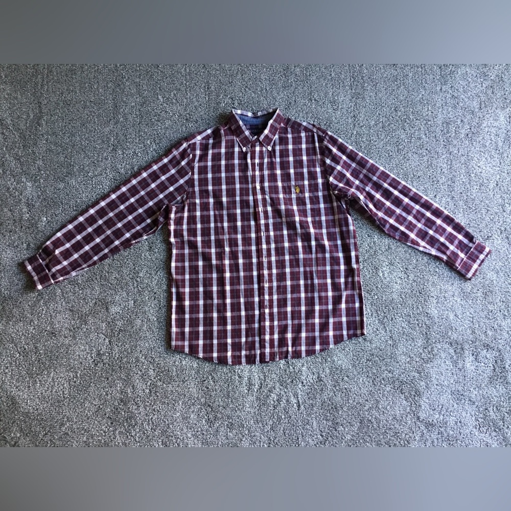 Polo Plaid Long Sleeve Shirt